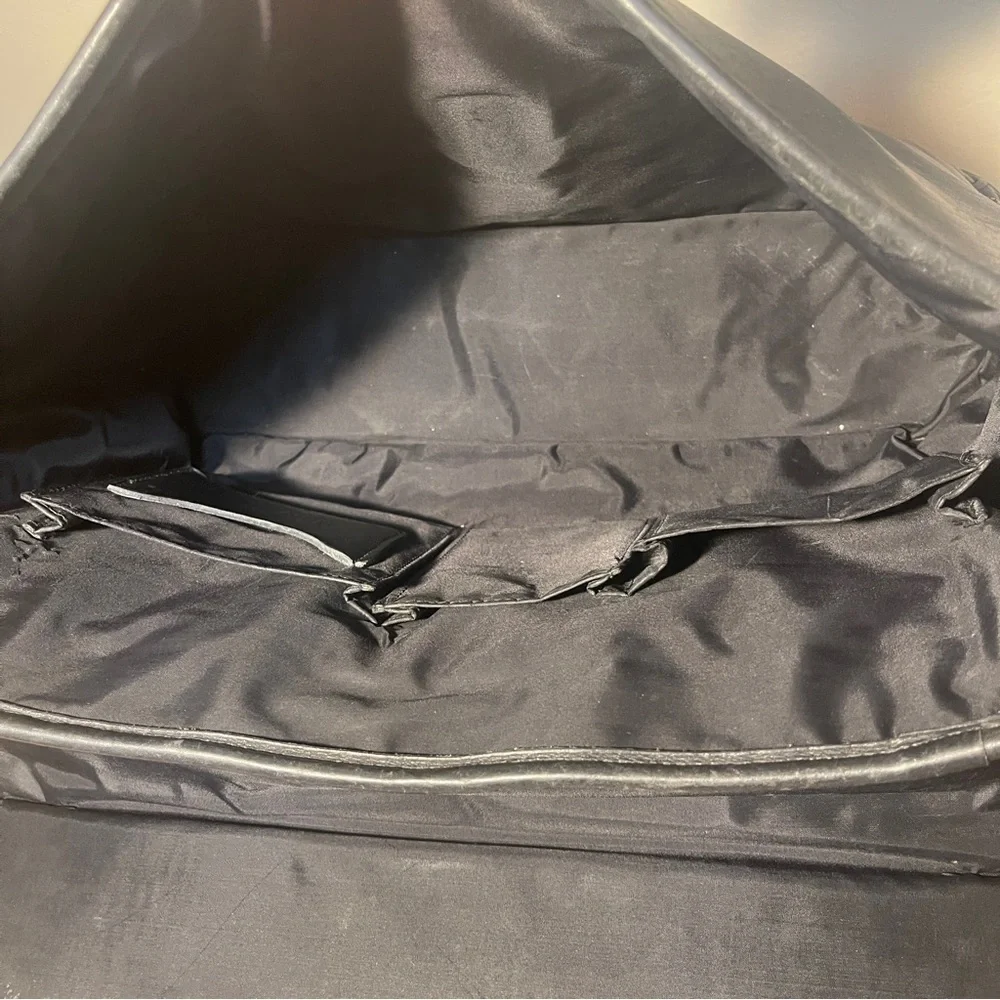 Jack Georges vintage made in the USA leather briefcase